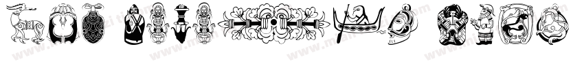 NFL Vikings 2013 Left字体转换
